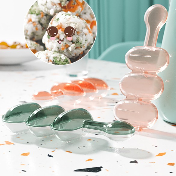 Khuôn Tạo Hình Cơm Nắm Nhanh Gọn Tiện Dụng Chất Lượng Cao