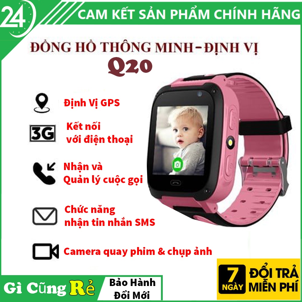 Đồng Hồ Định Vị Trẻ Em Thông Minh Hỗ Trợ Sim, Quay Phim, Chụp Ảnh, Nghe Gọi Chống Nước, Sử Dụng Tiếng Việt