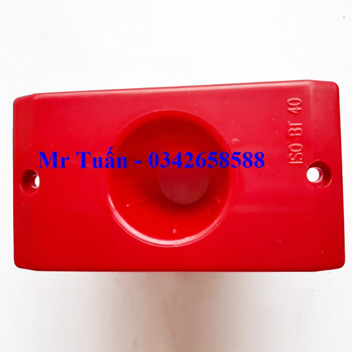 Tấm nhựa gá dao BT40, đế nhựa cho xe để chuôi dao BT40