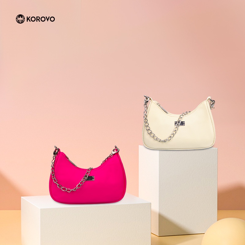 Túi Xách Đeo Vai Màu Sắc Kẹo Ngọt Phong Cách Retro 2022