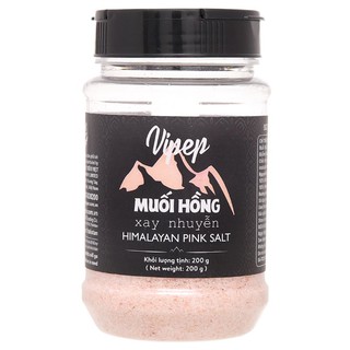 Muối Hồng Xay Nhuyễn Vipep hũ 200G