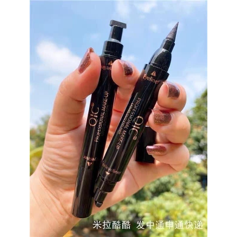 Bút Kẻ Mắt Nước QIC 2 Đầu Thần Thánh Định Hình Đuôi Mắt Ko Lem Ko Trôi | BigBuy360 - bigbuy360.vn