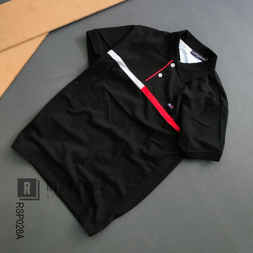 Áo nam polo trẻ trung, áo thun đẹp có cổ nam RIOOSHOP RSP028 form rộng, cao cấp, ngắn tay, đơn giản, big size