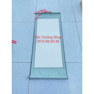 Giấy biểu lụa viết thư pháp kt 32*75