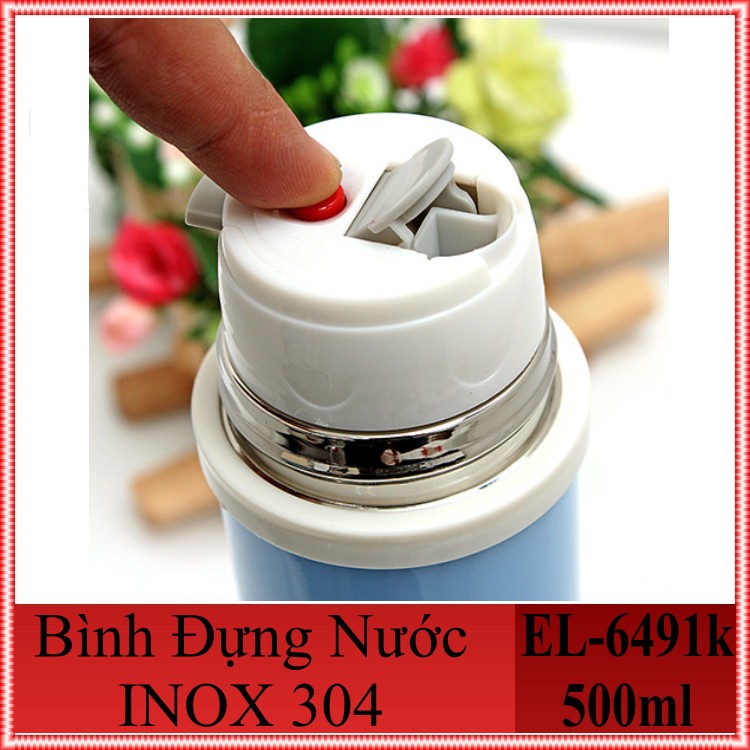 Bình đựng nước giữ nhiệt 2 lớp INOX 304, Tráng Bạc, 1500ml 2000ML Elmich