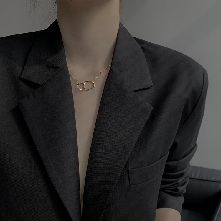 Dây chuyền kiểu hình học độc đáo thời trang dành cho nữ