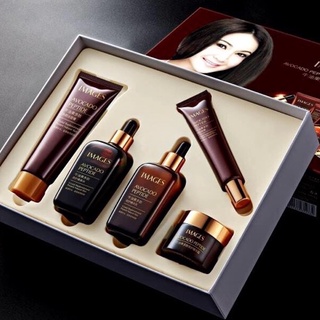 Bộ dưỡng da 6 món Hiisees, bộ tinh chất dưỡng trắng, set dưỡng da cao cấp HEE 6 món