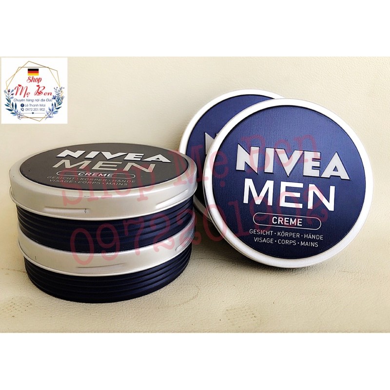 KEM DƯỠNG ẨM NIVEA MEN CREME CHO NAM- 150ML