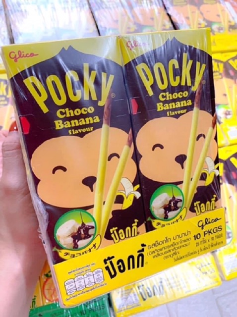 BÁNH POCKY CHUỐI SOCOLA THÁI LAN 🇨🇷🇨🇷 🍌🍫🍌🍫🍌🍫