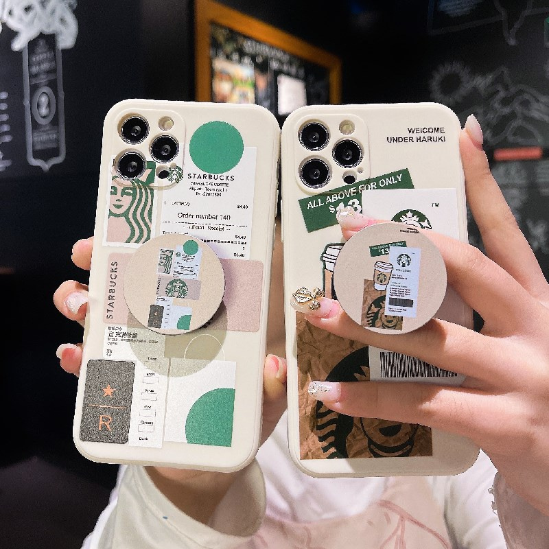 Starbucks Ốp Điện Thoại Samsung A12 A32 A52 A72 A02S A50 A10S J7 Prime A51 J2 Prime A10 A125 A30 A50S A30S A20 M40S M10 M10S A205 M02S A025 F02S A305 Plus Đứng