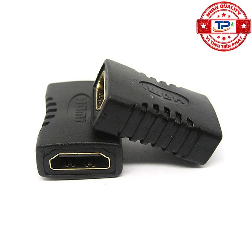 [Mã ELHACE giảm 4% đơn 300K] Đầu nối 2 đầu dây cáp HDMI hỗ trợ truyền FULL HD