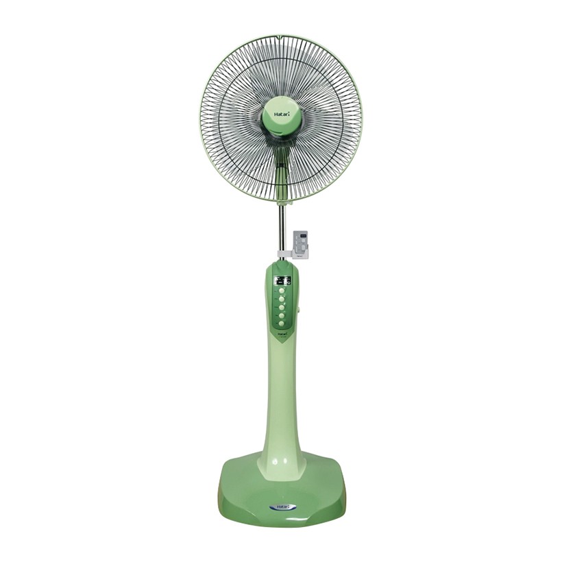 Quạt đứng Hatari HD-P16R3 - 1430mm, 3 tốc độ, điều khiển từ xa, màu xanh lá cây, xám trắng, cát