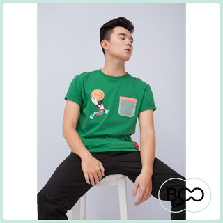 Áo Phông Nam Fit Mickey Dunking Boo