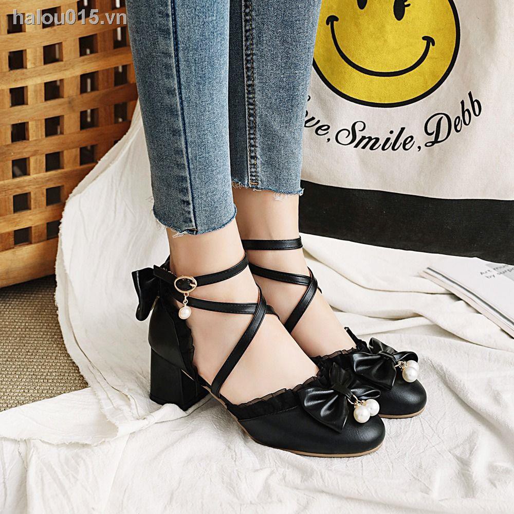 Giày cao gót thời trang thiết kế cho bé 11-12 - 9 tuổi