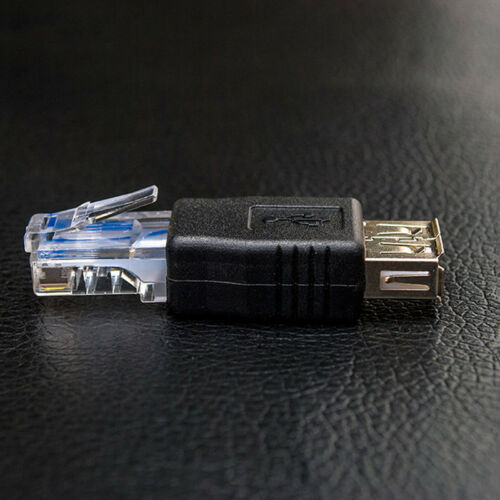 Đầu Chuyển Đổi Rj45 Male Sang USB Female Ethernet Adapter Router LAN Network w /
