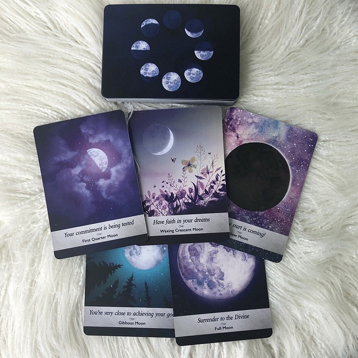 Bộ bài moonology oracle cards