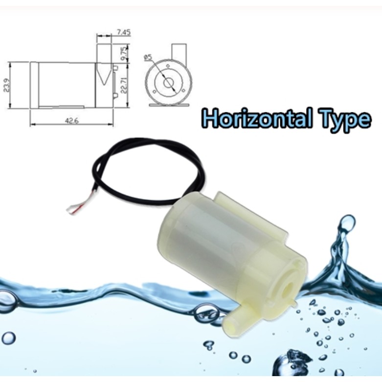 Máy Bơm Nước Mini Dc 3-5v 70-120l / H Chuyên Dụng | BigBuy360 - bigbuy360.vn