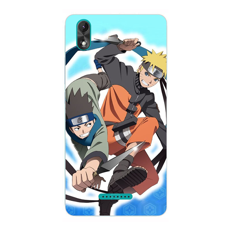 Ốp Điện Thoại Tpu Dẻo Họa Tiết Hoạt Hình Naruto Thời Trang Cho Wiko Lenny 4 Plus Wiko Lenny 4 Plus