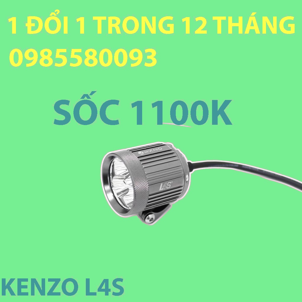 Kenzo L4s 2019 NEW - Đèn trợ sáng cao cấp L4s sst - sáng gom