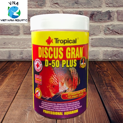 Cám Tropical Discus Gran D50 Plus - Thức ăn cao cấp cho cá đĩa