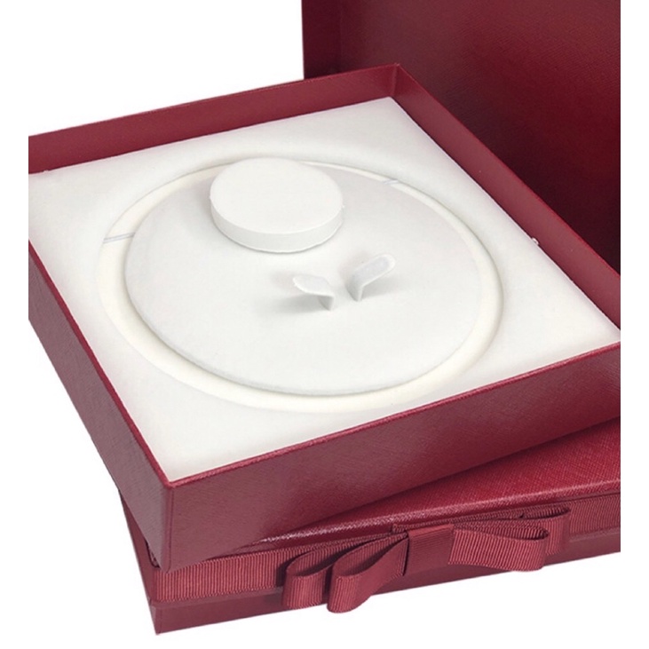 Hộp đựng bộ trang sức chuỗi hạt màu đỏ