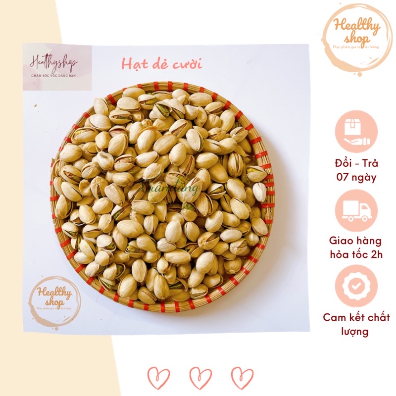 Hạt dẻ cười không tẩy trắng chuẩn Mỹ (đã sấy chín) 500g