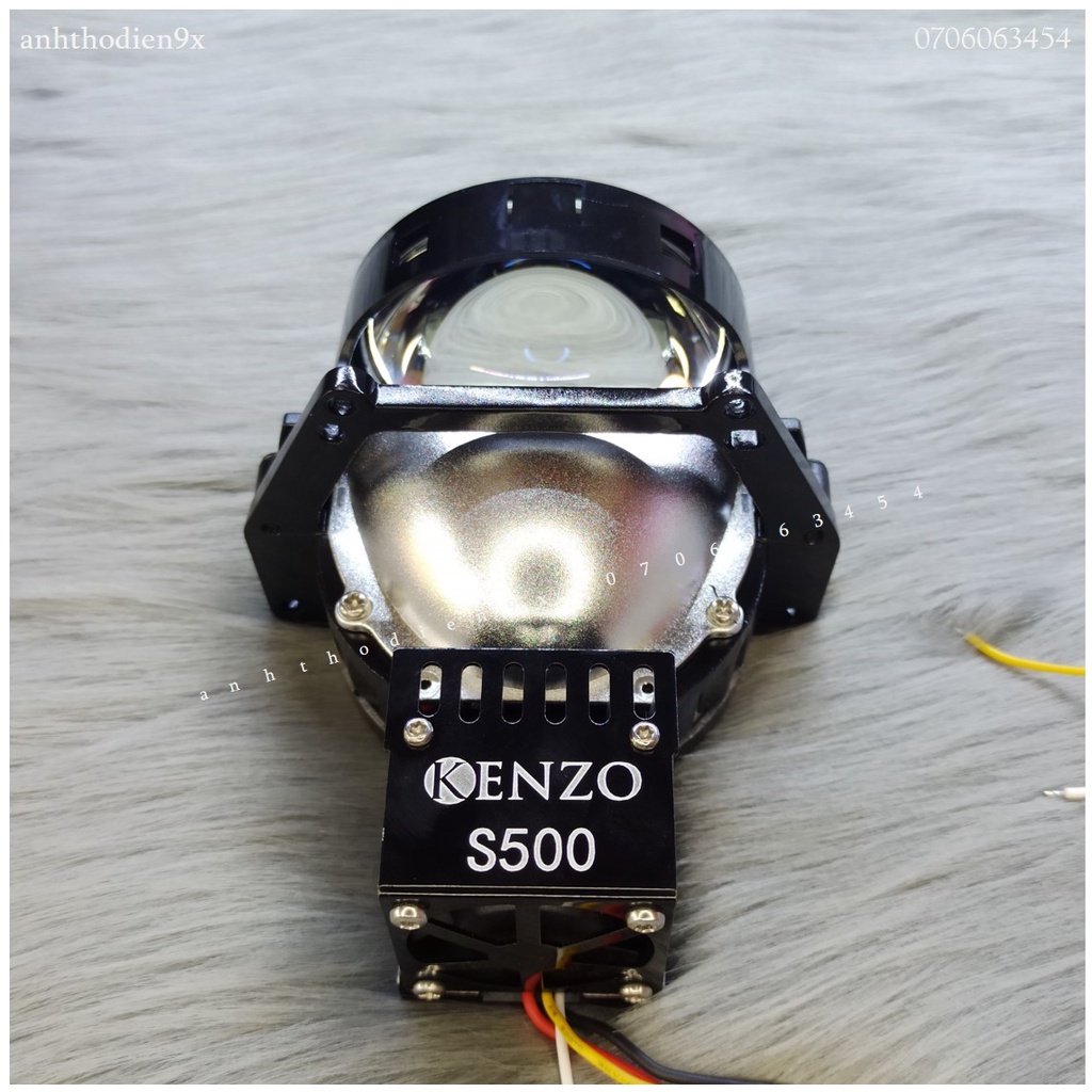 Freeship Extra Trợ Sáng Bi Led Kenzo S500 Lắp Cho Xe Máy/Moto