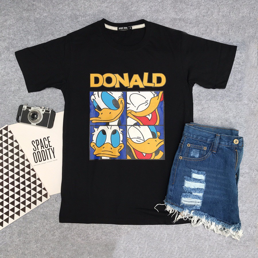 Áo thun hình vịt Do.nald Thái lan, Freesize (Brandname) | Shopee Việt Nam. Mẫu mới 2019. Còn hàng