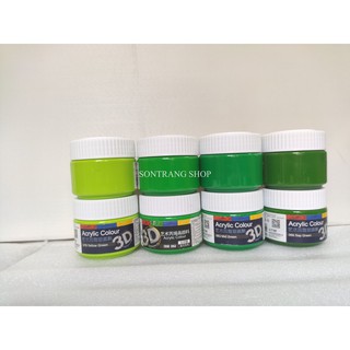 MÀU ACRYLIC 3D 100ml
