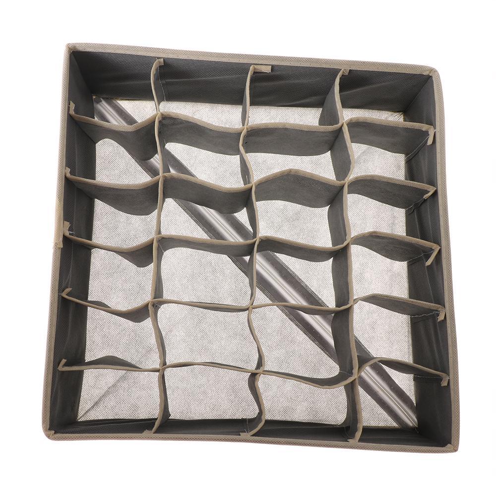 KUNHEV Set 1 / 4 Hộp Đựng Đồ Lót Bằng Vải Không Dệt Sắp Xếp Gọn Gàng Cho Nhà Ở
