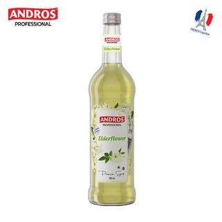 ANDROS - SYRUP Hoa Cơm Cháy (Elderflower) - Nguyên liệu pha chế - 700 ml