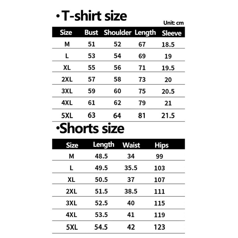Set Áo Thun Ngắn Tay Cổ Tròn Và Quần Short Thời Trang Mùa Hè Cho Nam