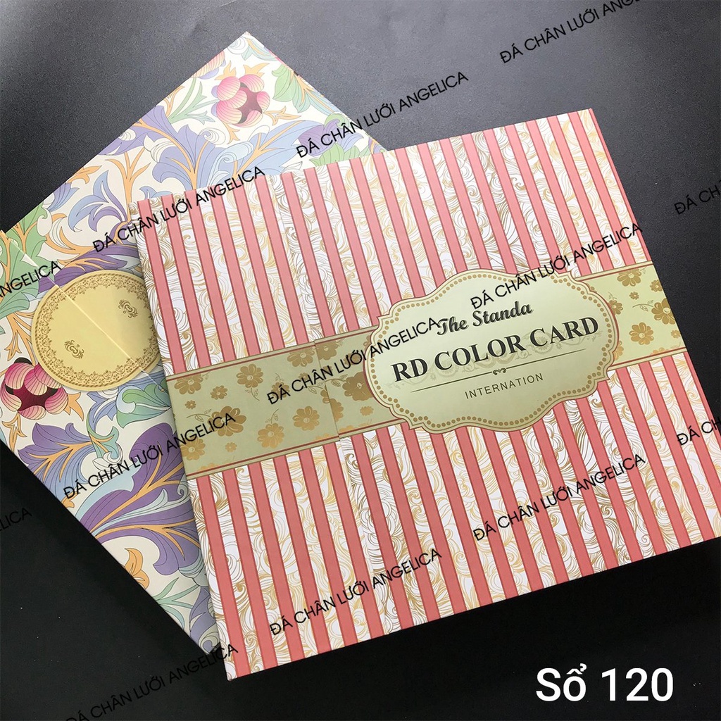 Sổ Màu Đựng 120 Móng Mẫu Nail Chuyên Dụng ANGELICA S120
