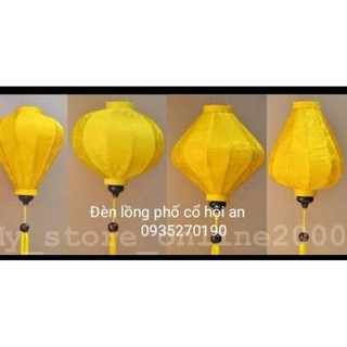 Đèn lồng hội An vải gấm size 30