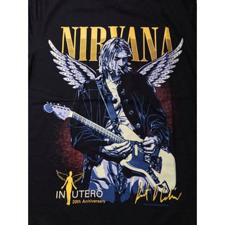 139g /(M, L, XL) ÁO NIRVANA - ROCK BAND TEE - ÁO THUN ROCK - ROCK TEE - ROCK BAND!