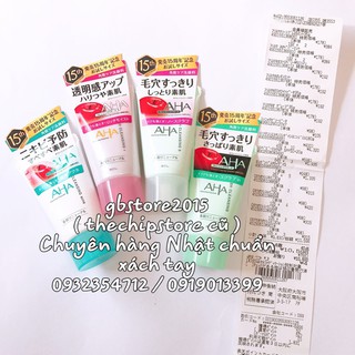( Hàng Nhật chuẩn Store, đủ bill ) Sữa rửa mặt AHA Wash Cleansing minisize 30gr