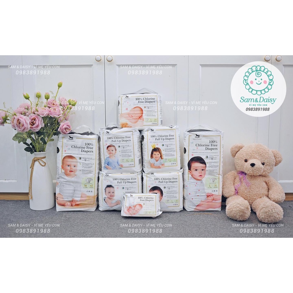BỈM DÁN/QUẦN DÁN NB16/S24/M42/L36/XL24 QUẦN M22/L20/XL18/XXL16