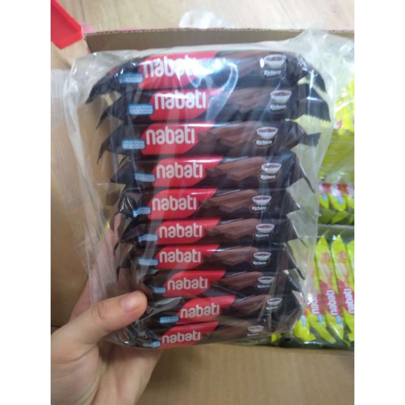 (HCM) Com bo 10 bịch bánh Nabati 20gr | BigBuy360 - bigbuy360.vn