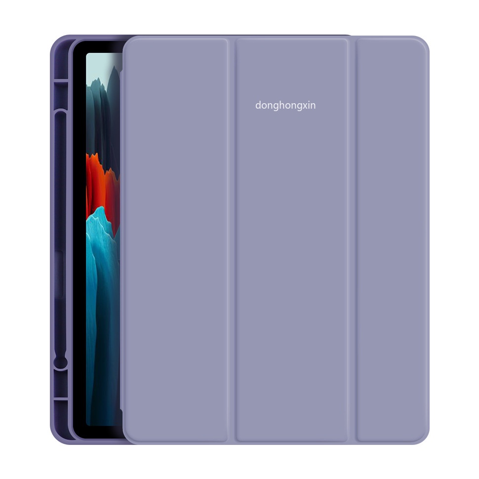 Ốp Máy Tính Bảng Có Khe Đựng Bút Cho Samsung Galaxy Tab S7 FE LTE 12.4&quot; S8 PLUS 12.4 2022 S7 S8 11&quot; SM-T970 SM-T730 T736