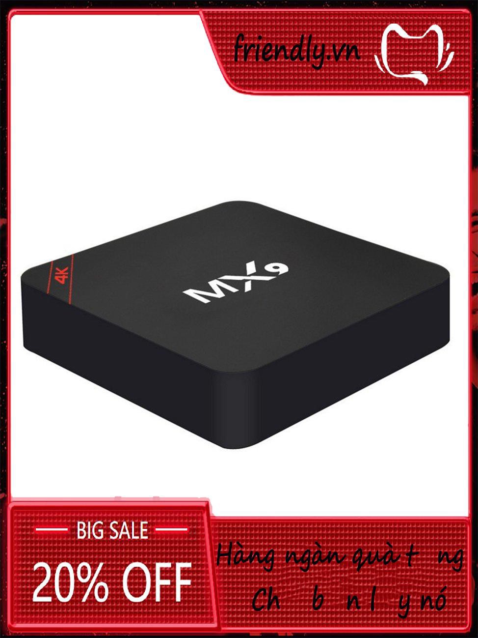 Thiết Bị Chuyển Đổi Tv Thường Thành Smart Tv Mx9 5g 4k Tv Box 1.2ghz