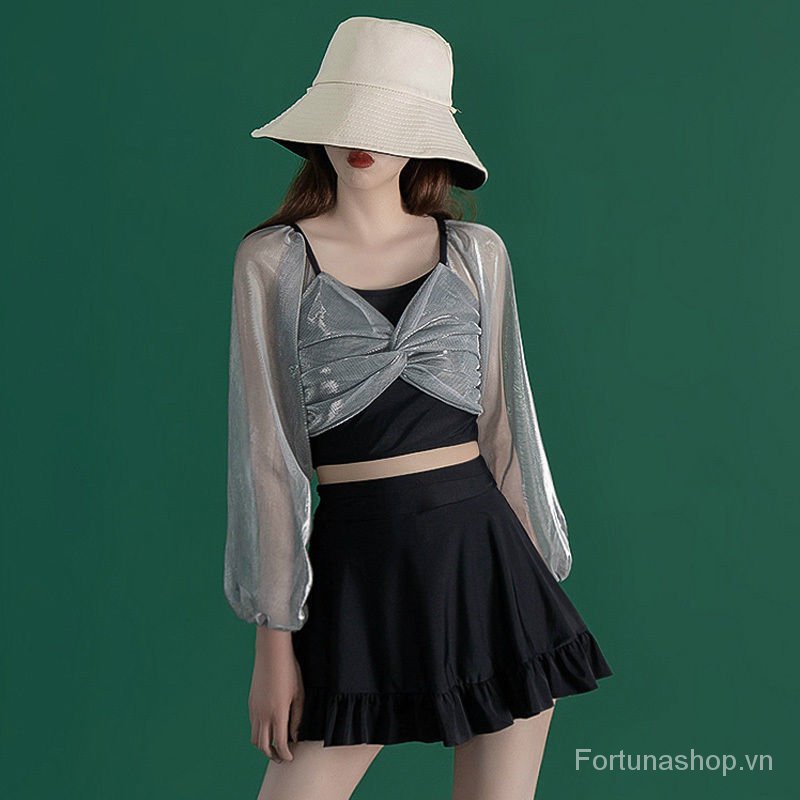 Bộ Đồ Bơi Hai Mảnh Phong Cách Hàn Quốc Thời Trang Mùa Xuân Mới Cho Nữ | BigBuy360 - bigbuy360.vn