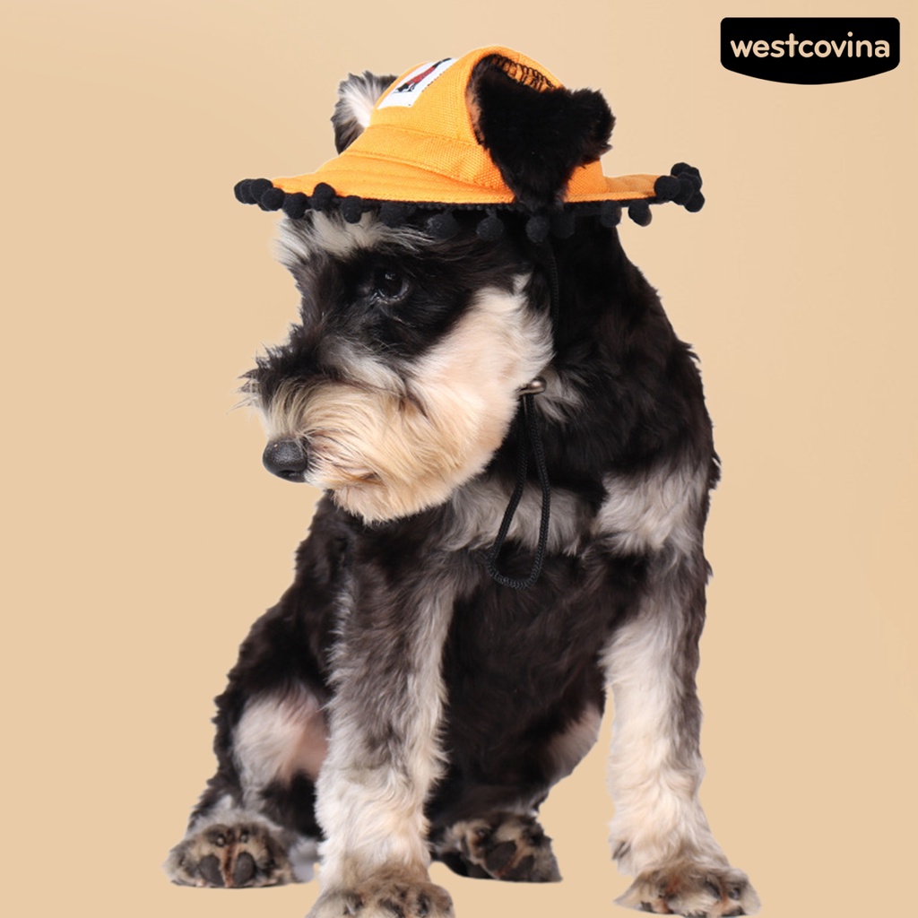 [Mới]♞Nón Tròn Mềm Mại Chống Nắng Cho Thú Cưng