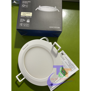 Đèn led downlight âm trần siểu mỏng panasonic nnnc7655288 12w sáng trung tính