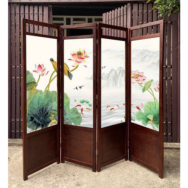 Bình Phong Gỗ Ngăn Phòng Giá Rẻ Tại Xưởng