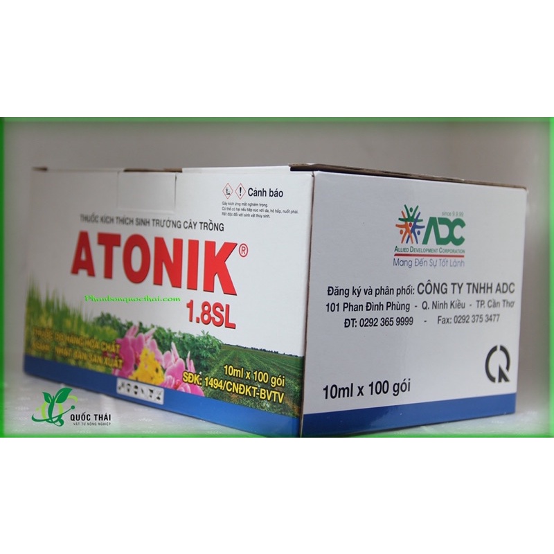 Phân Bón Lá Kích Thích Sinh Trưởng Atonik 1.8SL, phân bón lá kích rễ,gói 10ml