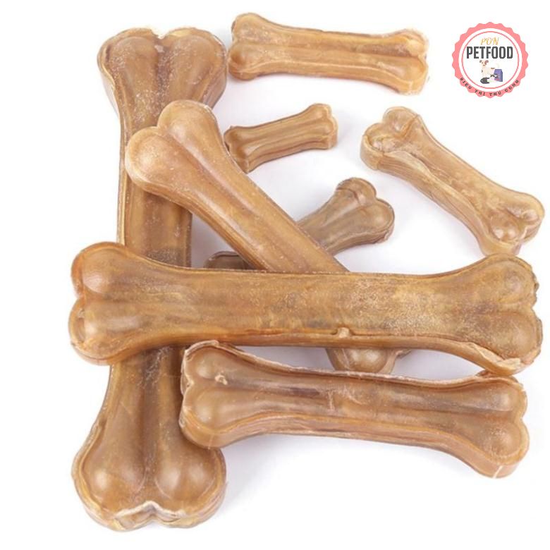 [HCM] Xương thưởng da bò gặm sạch răng cho chó, cho cún yêu