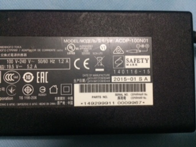 Nguồn Tivi Sony 19.5 Vol 5.2A