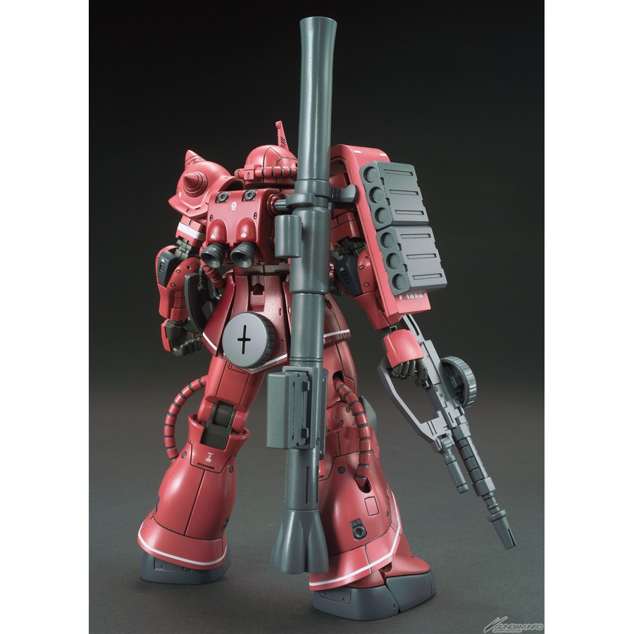 Mô Hình Lắp Ráp HG GTO Zaku II Red Comet
