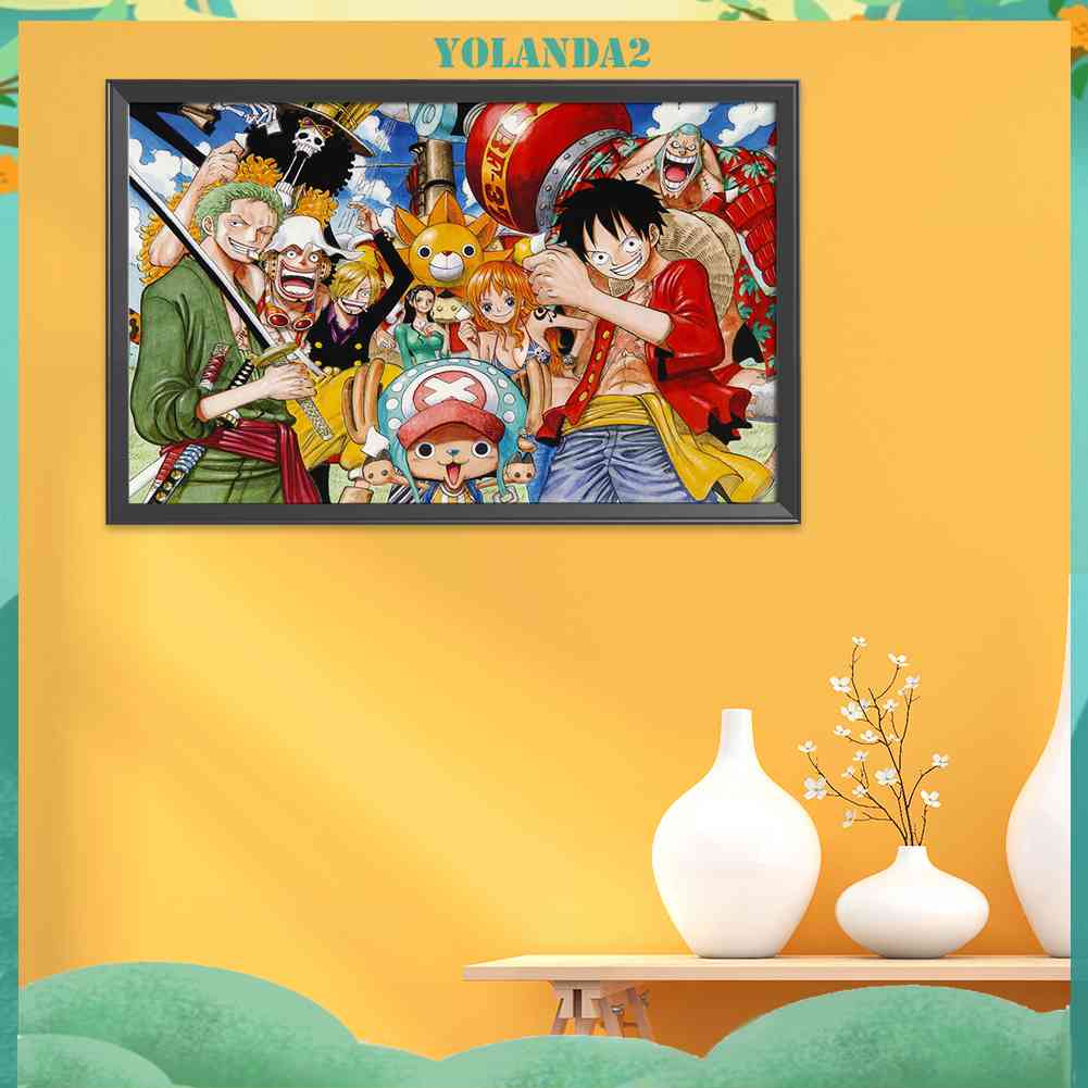 Bộ Tranh Thêu Chữ Thập 11CT DIY Hình Cá Sấu Hoạt Hình