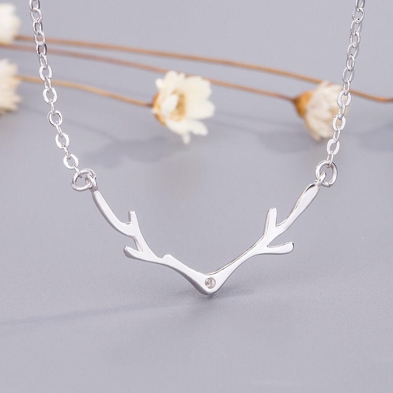 Vòng cổ Mặt Hươu Rừng Thời Trang Cho Nữ